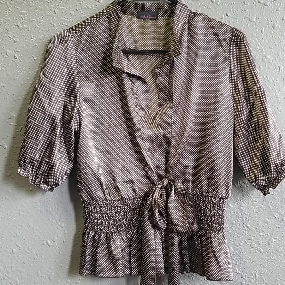 Brown Blouse